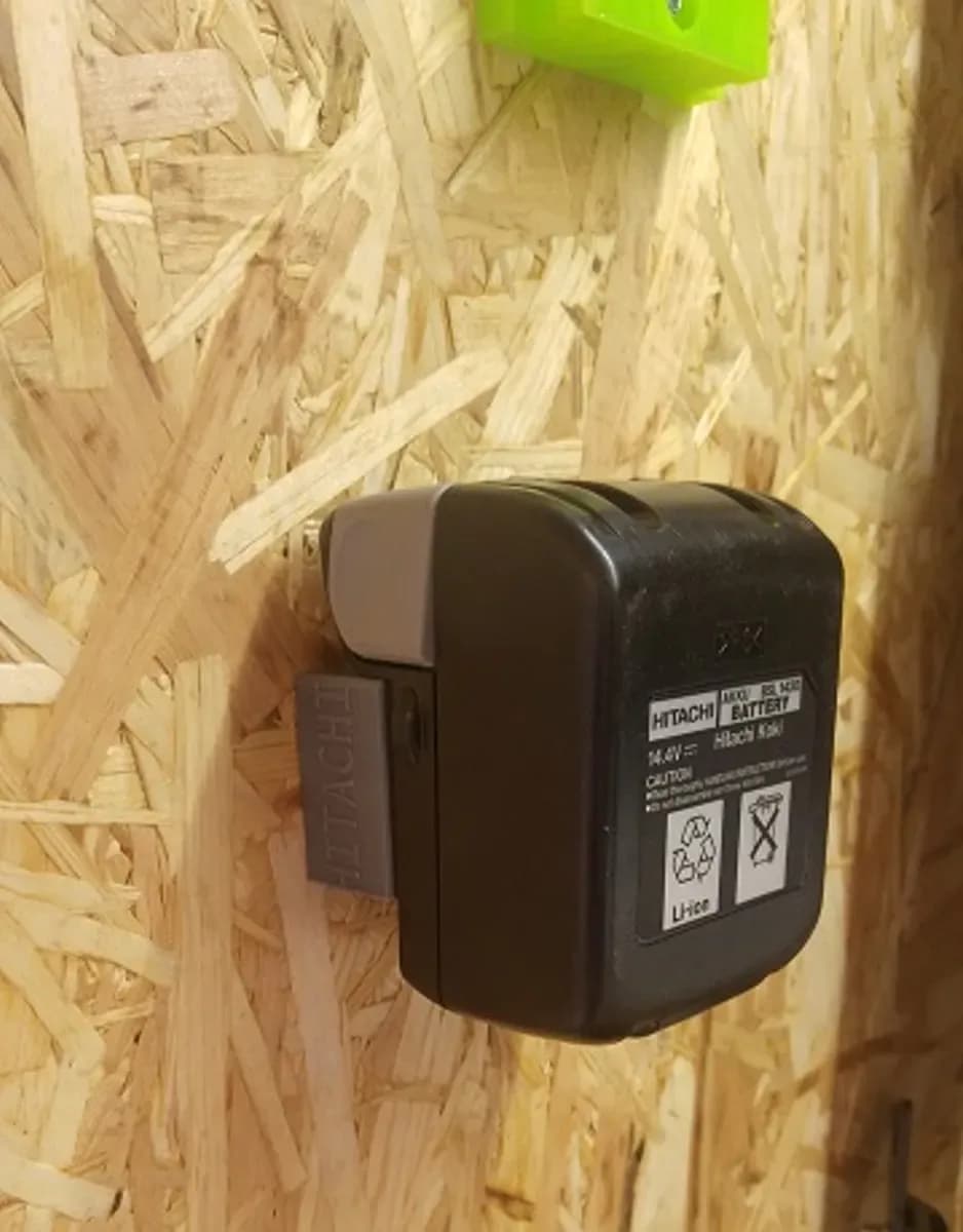 Hitachi batteri veggfeste