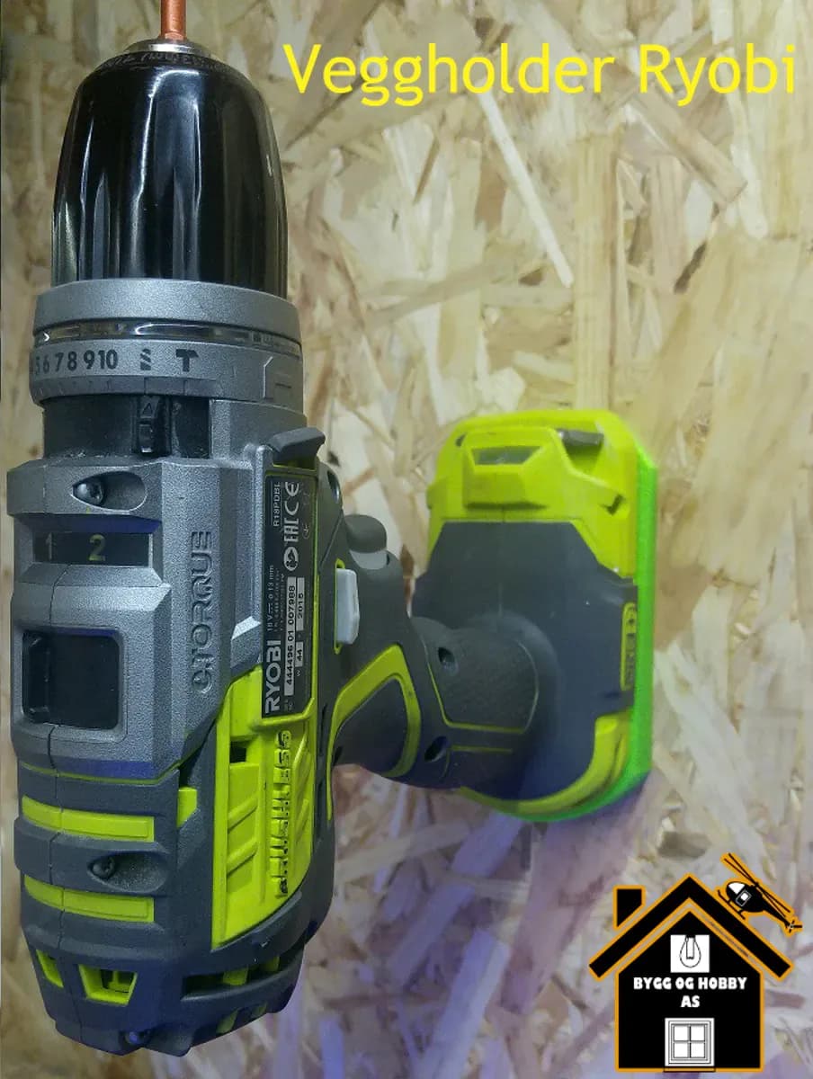 Ryobi maskin veggfeste