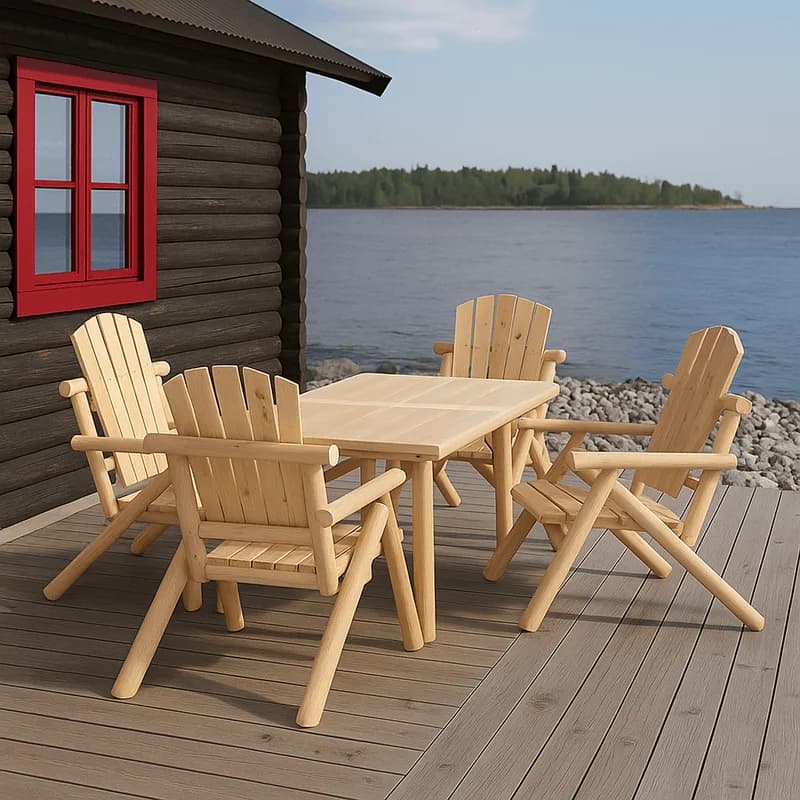Woods Stokk Spisebord - bilde 1
